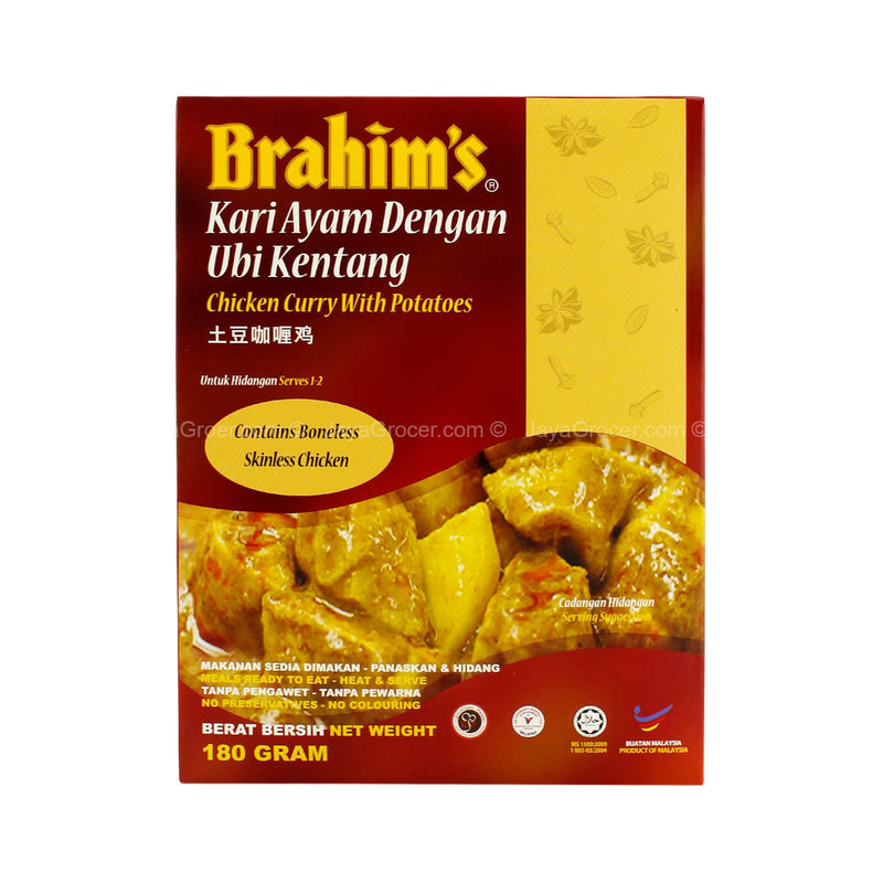 Brahim's Chicken Curry With Potatoes 180g