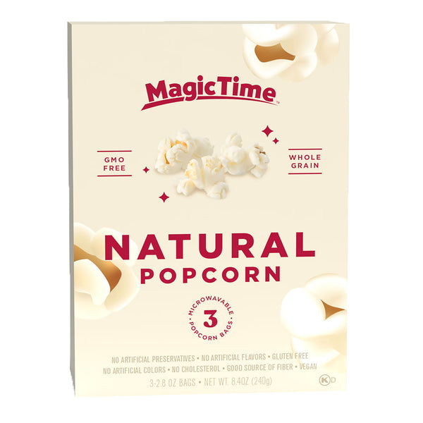 Magic Time Natural Premium Microwave Popcorn 240g