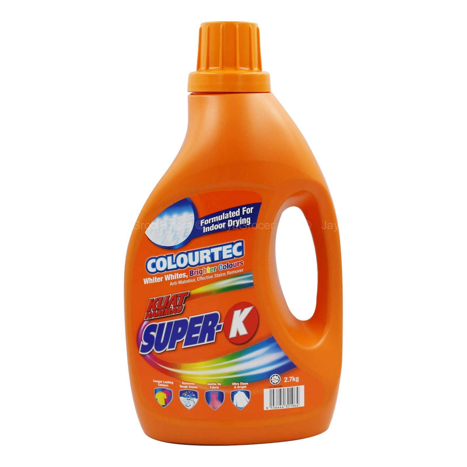 Kuat Harimau Super-K Colourtec Detergent Liquid 2.7kg