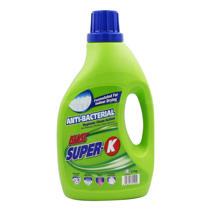 Kuat Harimau Super-K Anti-Bacterial Detergent Liquid 2.7kg