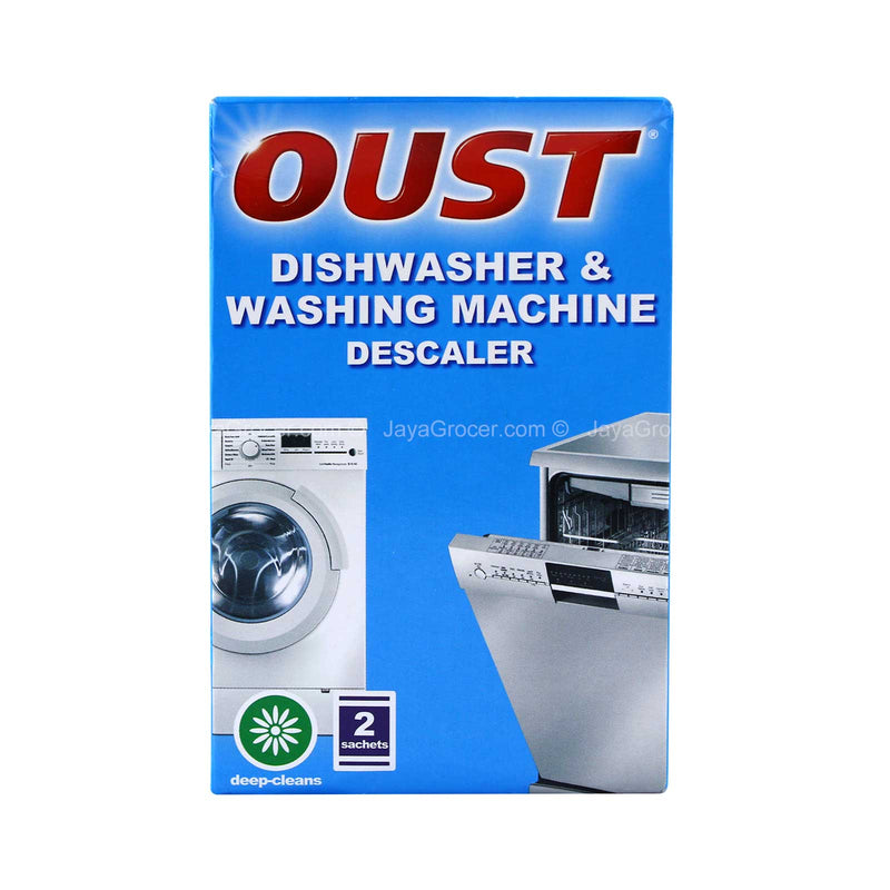 Oust Dishwasher and Washing Machine Descaler 75g x 2