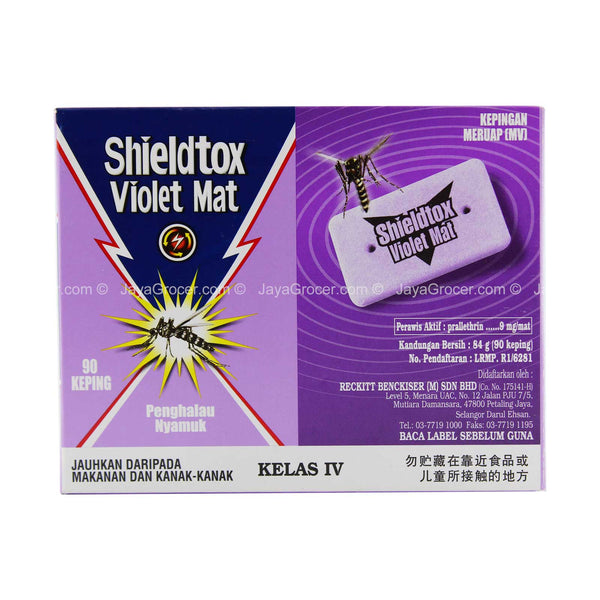 Shieldtox Violet Mat Mosquito Repellent 84g