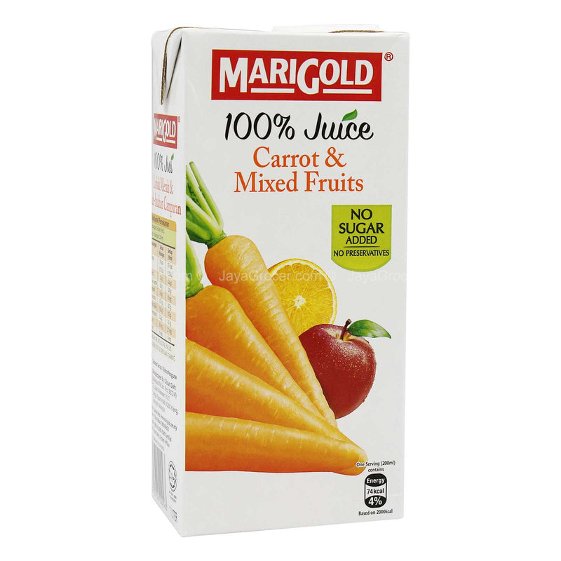 Marigold 100% Carrot & Mixed Fruits Juice 1L