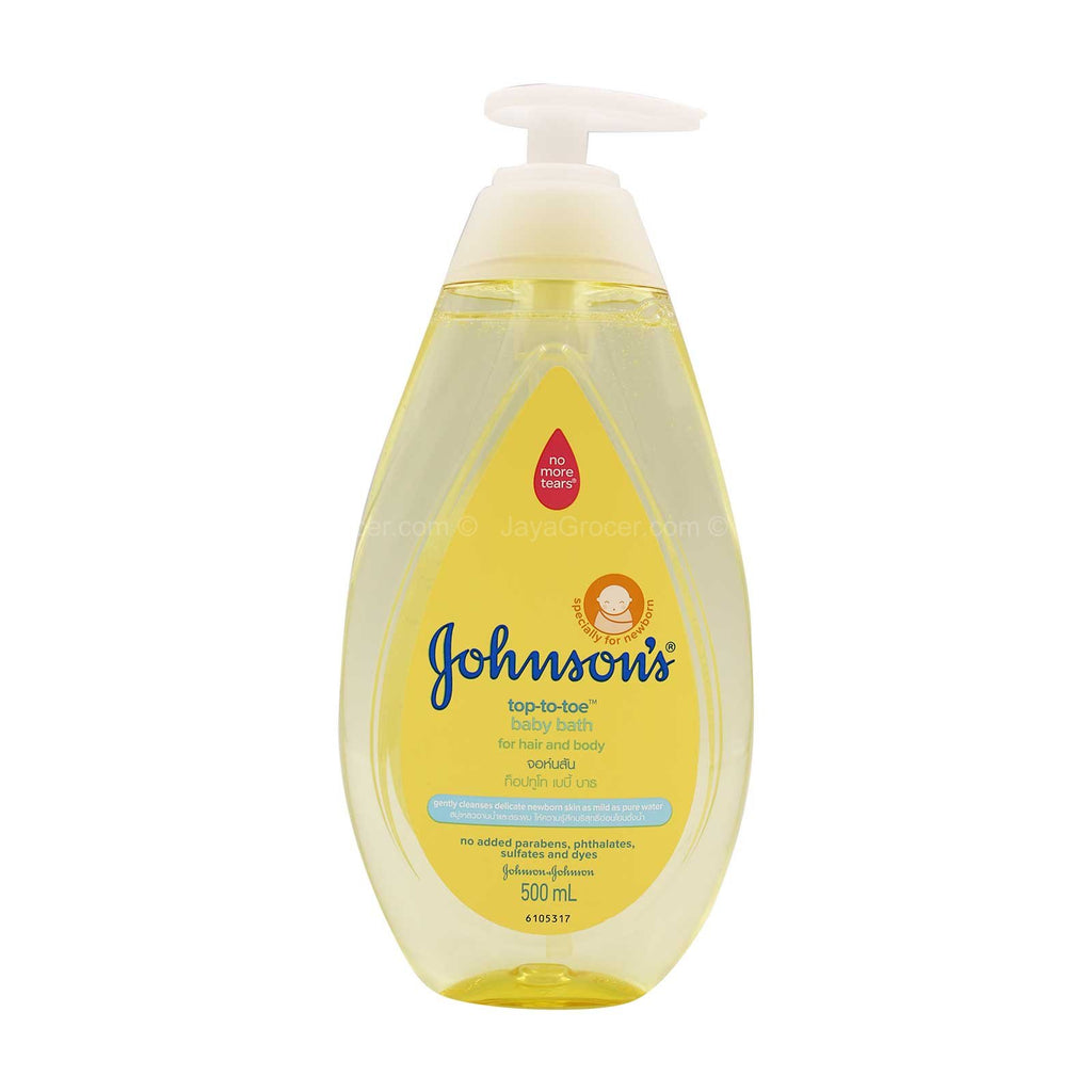 Johnson's Baby Top-to-Toe Hair & Body Baby Bath 500ml