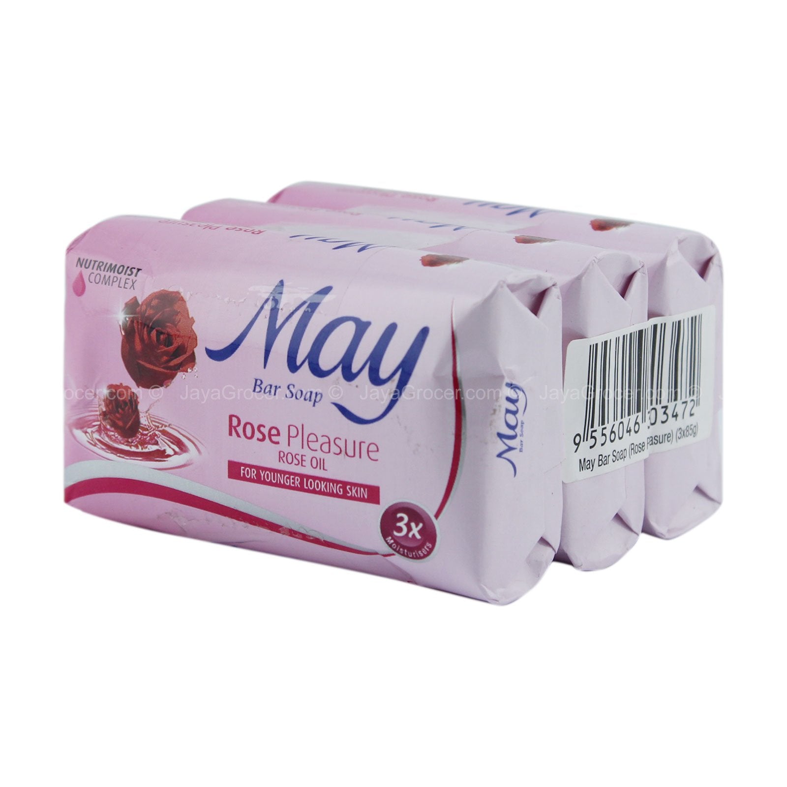 May Rose Pleasure Bar Soap 85g x 3