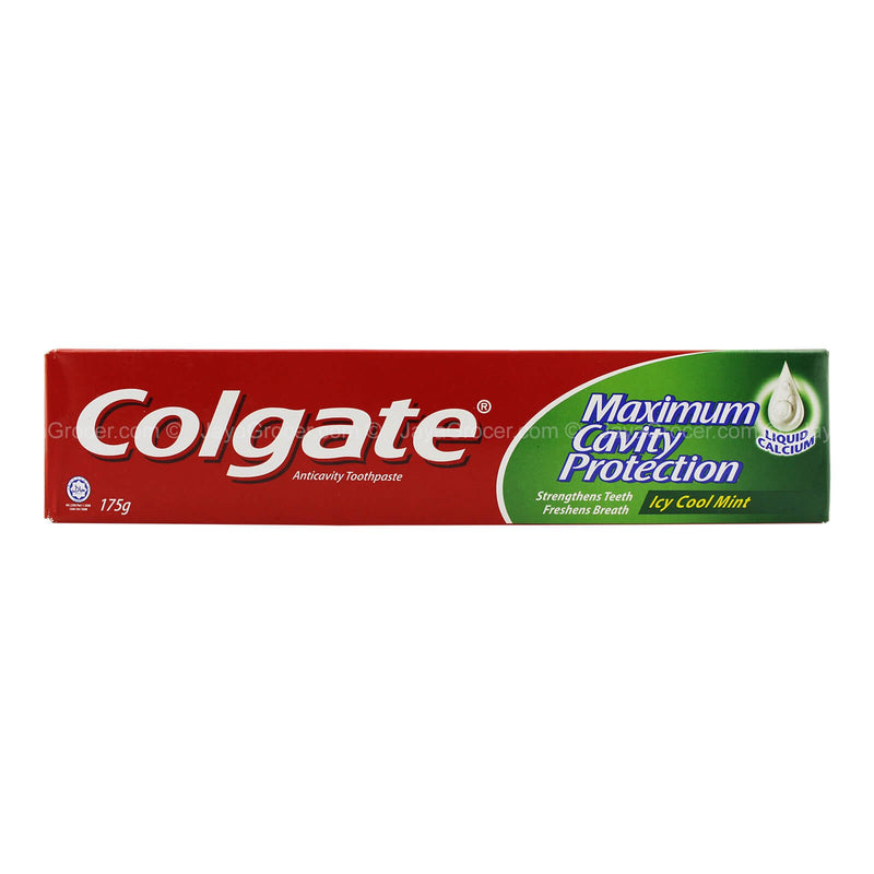 Colgate Maximum Cavity Protection Icy Cool Mint Toothpaste 175g