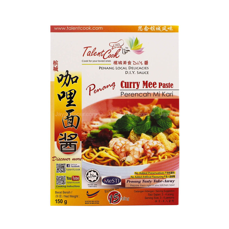 Talent Cook Curry Mee Paste 150g