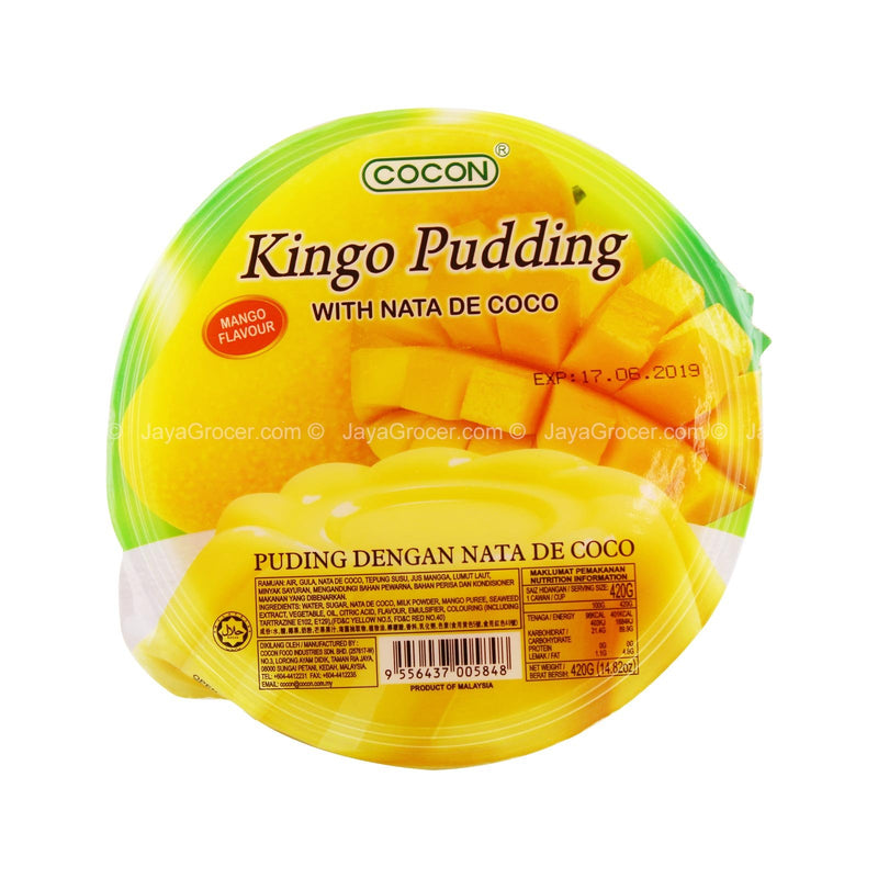 Cocon Kingo Pudding with Nata De Coco 420g