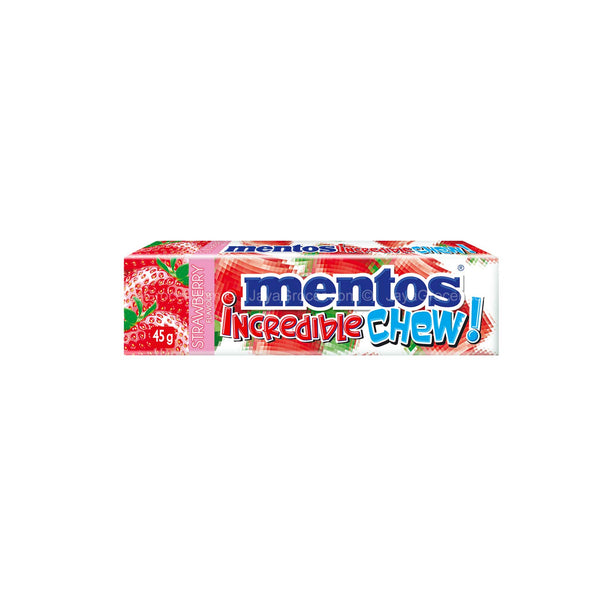 Mentos Incredible Strawberry Flavour Chew! 45g