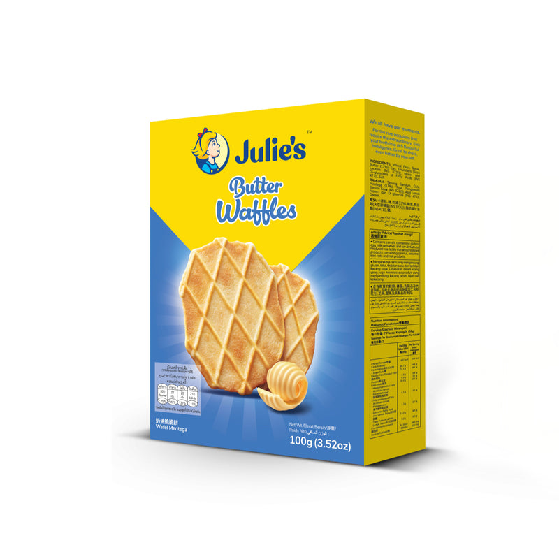Julie's Butter Waffles 100g