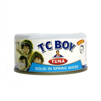 TC BOY TUNA SOLID IN MINERAL WATER 150G