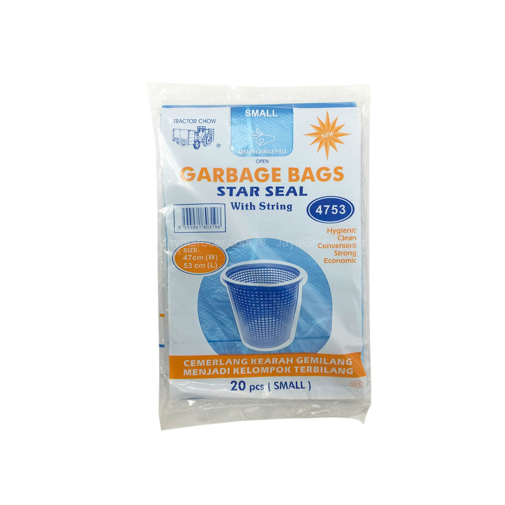 OC Garbage Bag Small Star Seal 47 x 53cm x 20