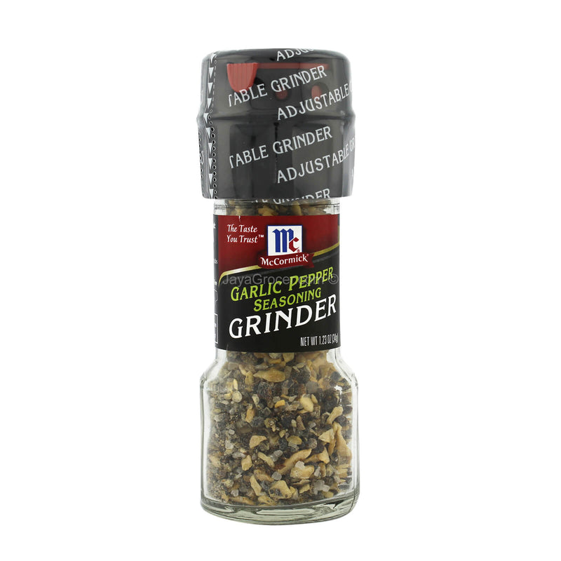 Mccormick Garlic Pepper Seasoning Grinder 34g