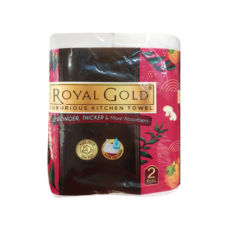 Royal Gold Luxurious Kitchen Towel 55pcs x 2rolls