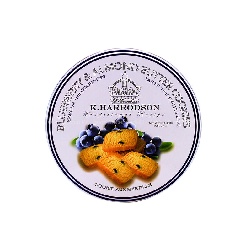 K. Harrodson Blueberries & Almond Butter Cookies 180g