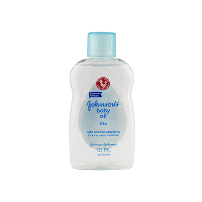 Johnson's Lite Baby Oil 125ml