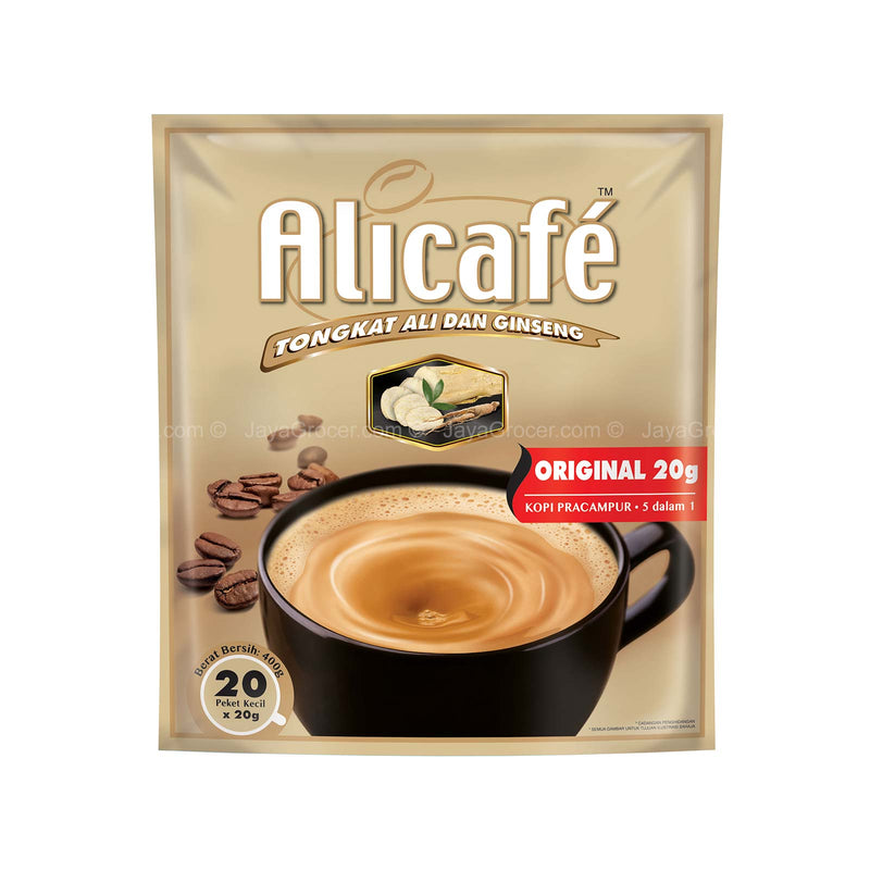 Alicafe Tongkat Ali Ginseng Premix Coffee 20g x 20