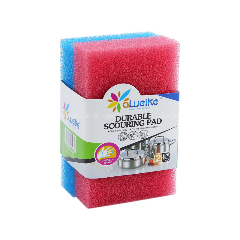 Aiweike Durable Scouring Pad 2pcs