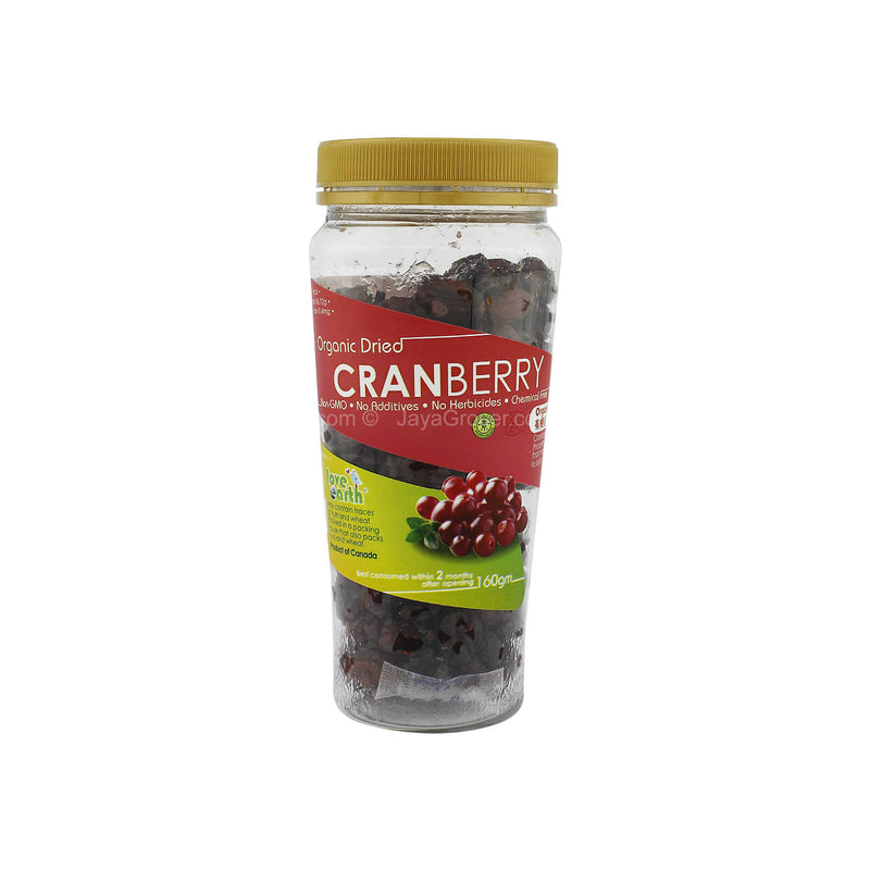 LOVE EARTH ORGN D/W CRANBERRY(BTL) 160G