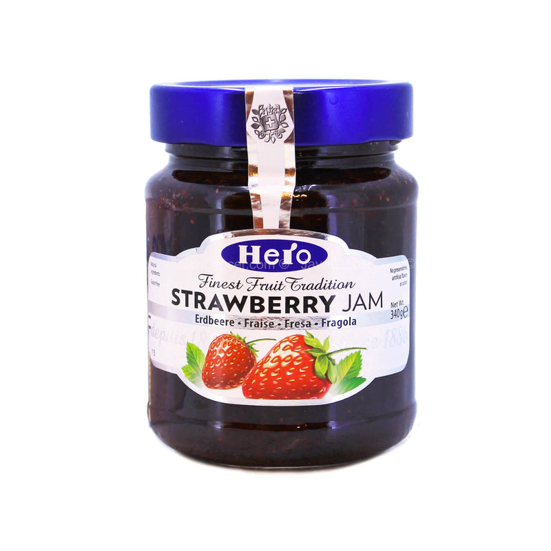 Hero Strawberry Jam 340g