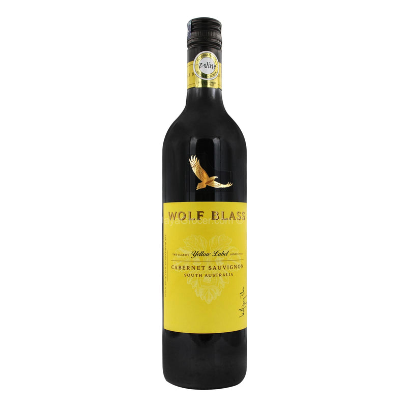 Wolf Blass Yellow Label Cabernet Sauvignon Wine 750ml