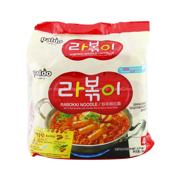 Paldo Rabokki Noodle 145g x 4