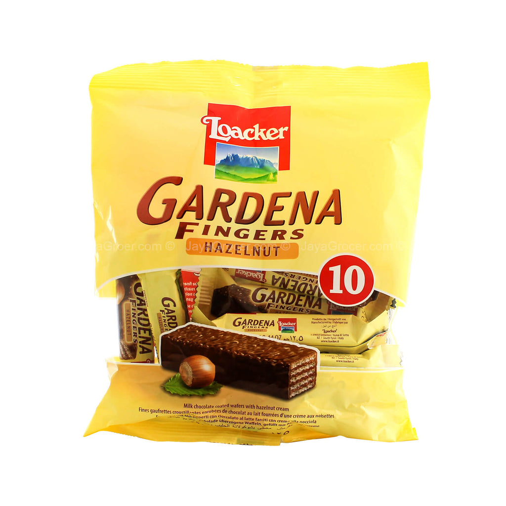 Loacker Gardena Fingers Hazelnut 125g
