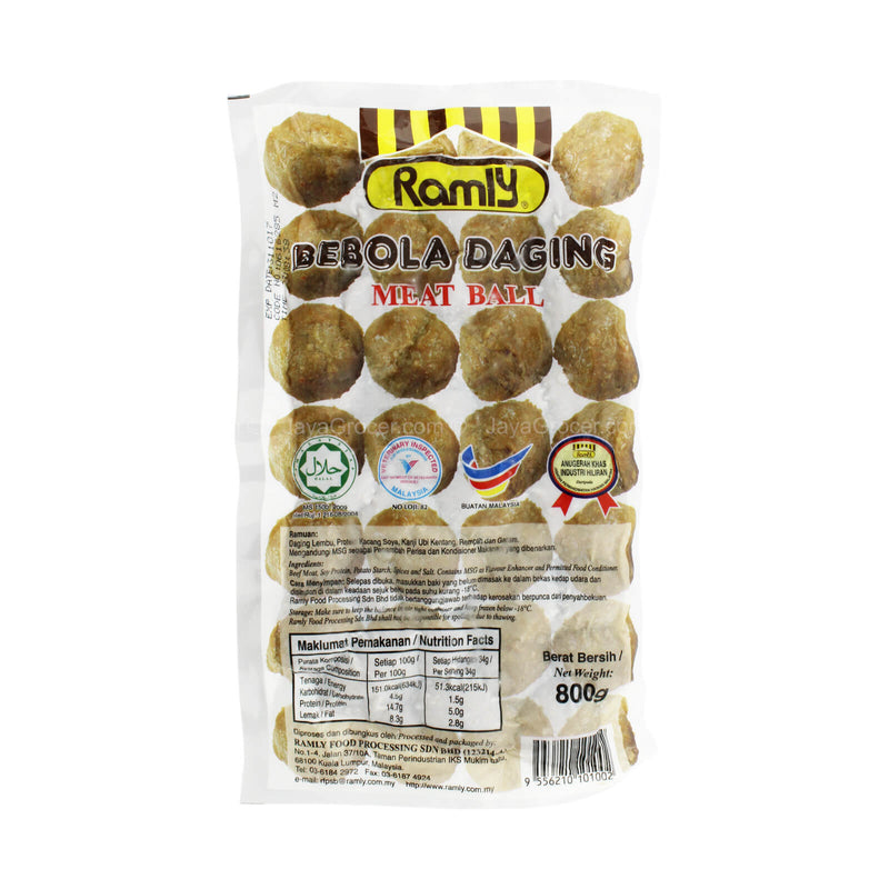 Ramly Meat Ball 800g