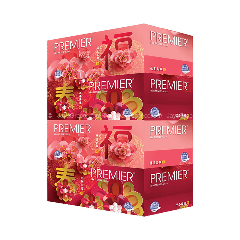 Premier Facial Tissues 200pcs x 4