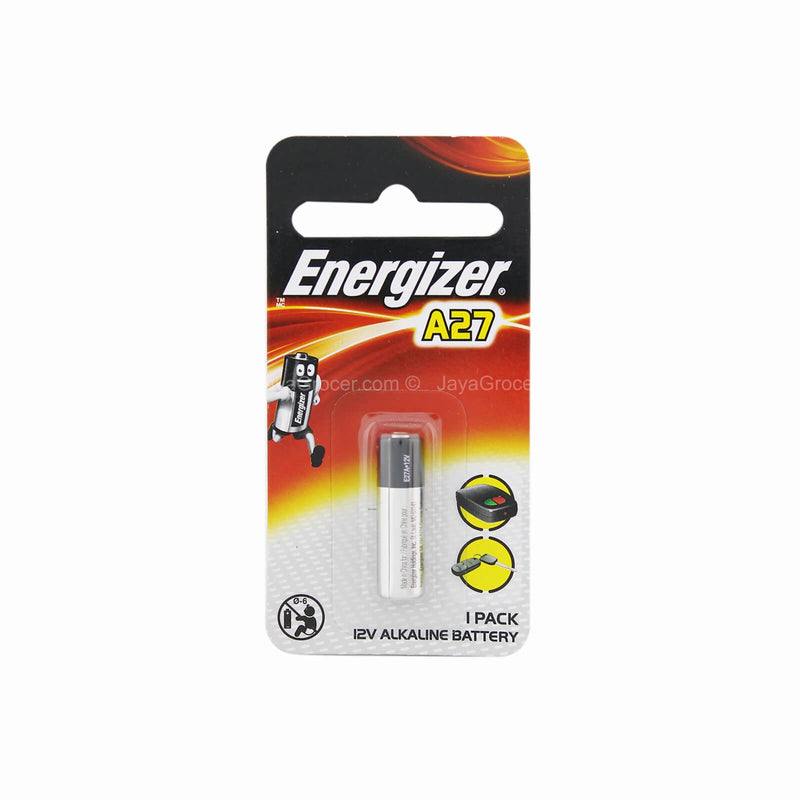 Energizer 12V A27 Alkaline Battery 1pc