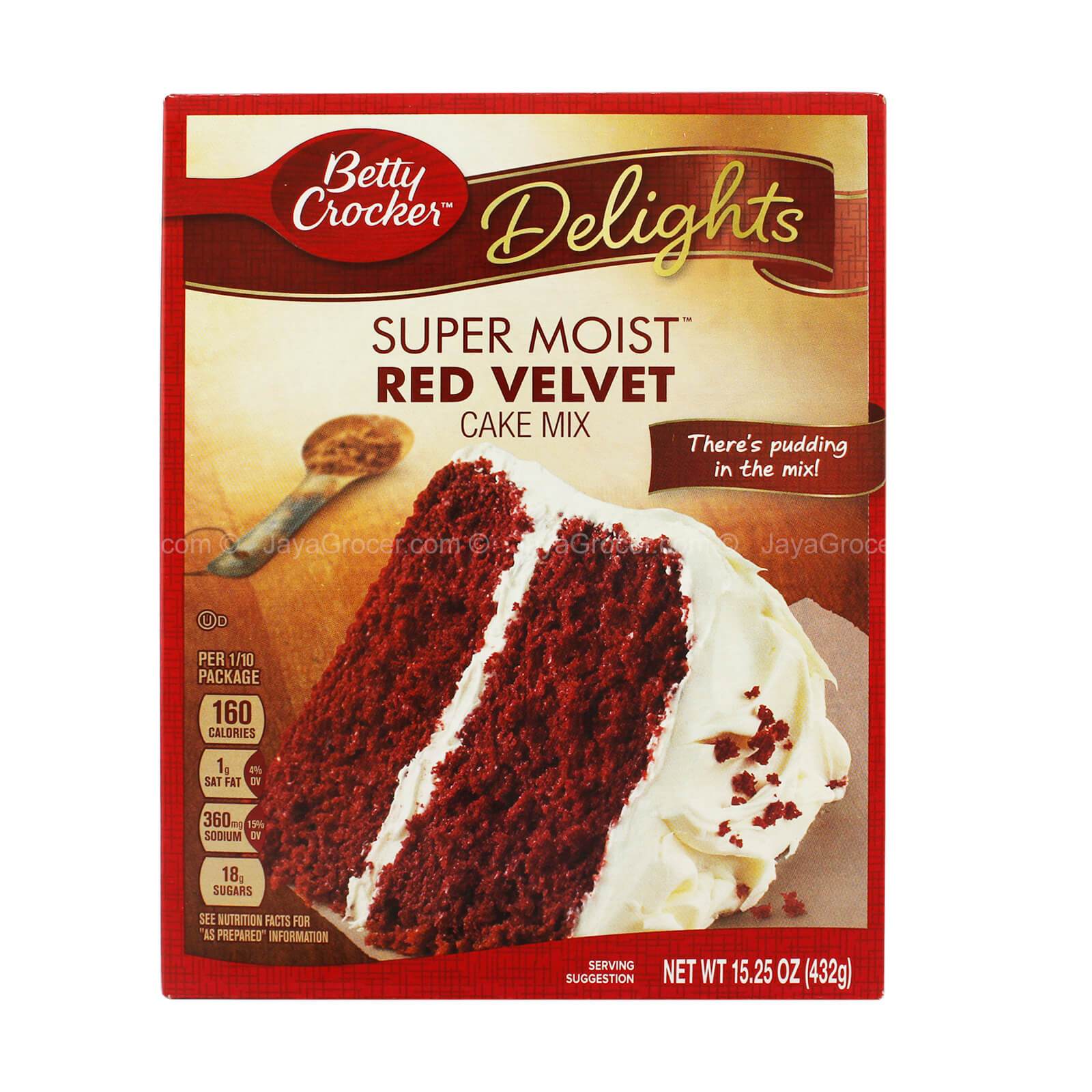 Betty Crocker Super Moist Red Velvet Cake Mix 432g