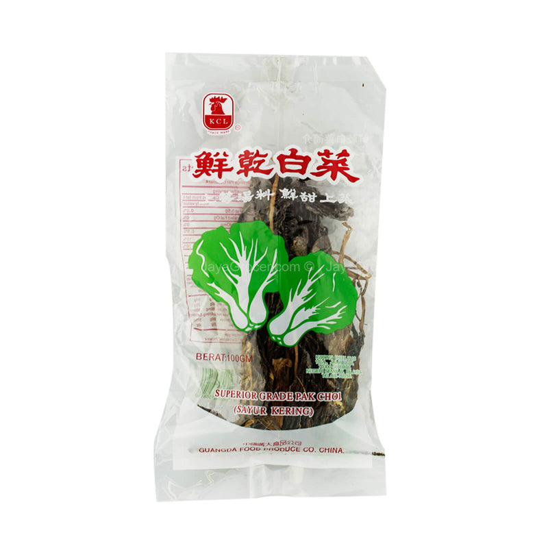 KCL Superior Grade Dried Pak Choy 100g