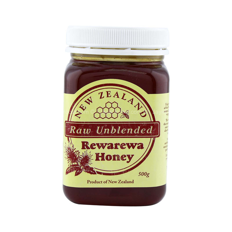 New Zealand Raw Unblended Rewarewa Honey 500g