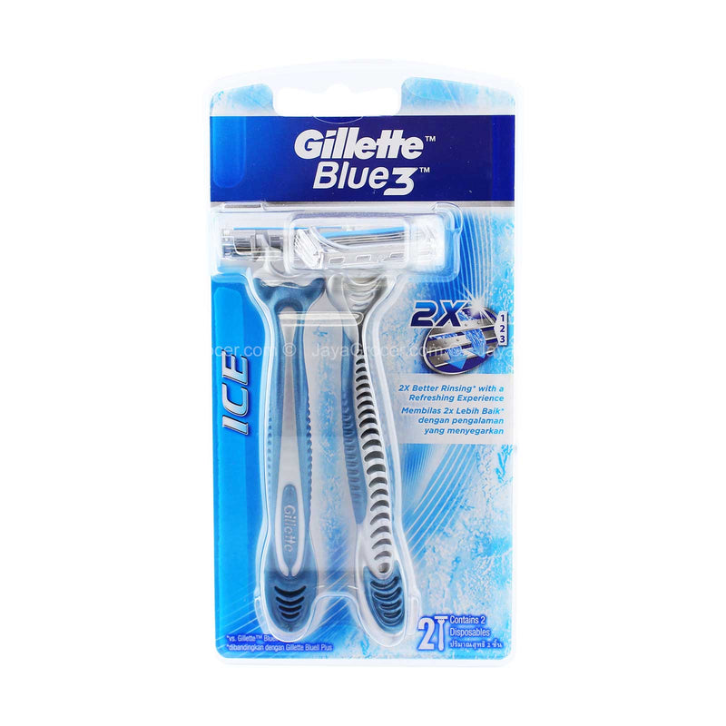 Gillette Blue 3 Cool Disposable Razor 2pcs