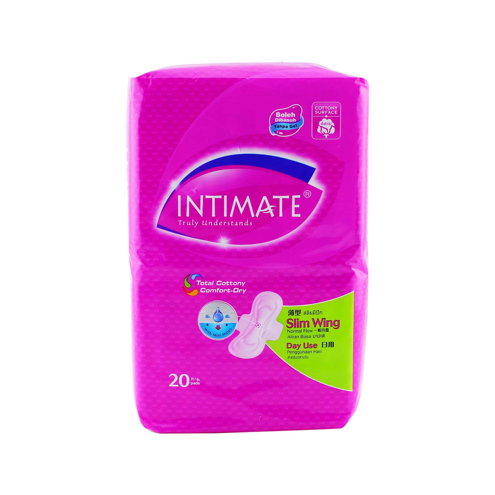 Intimate Day Use Slim Wing Pad 230mm x 20