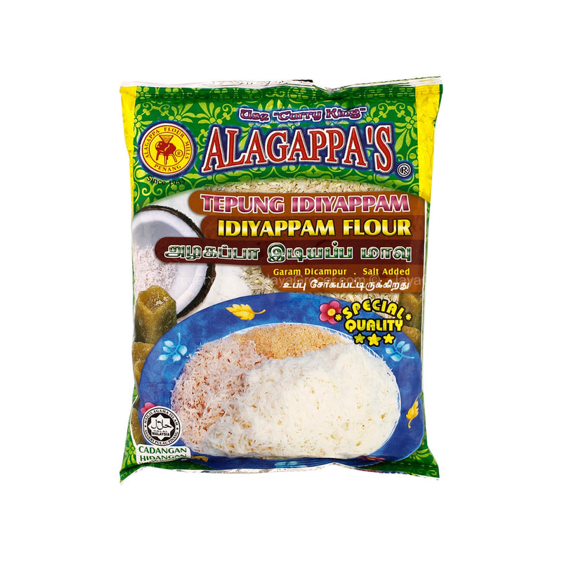 Alagappa's Idiyappam Flour with Salt Added 500g