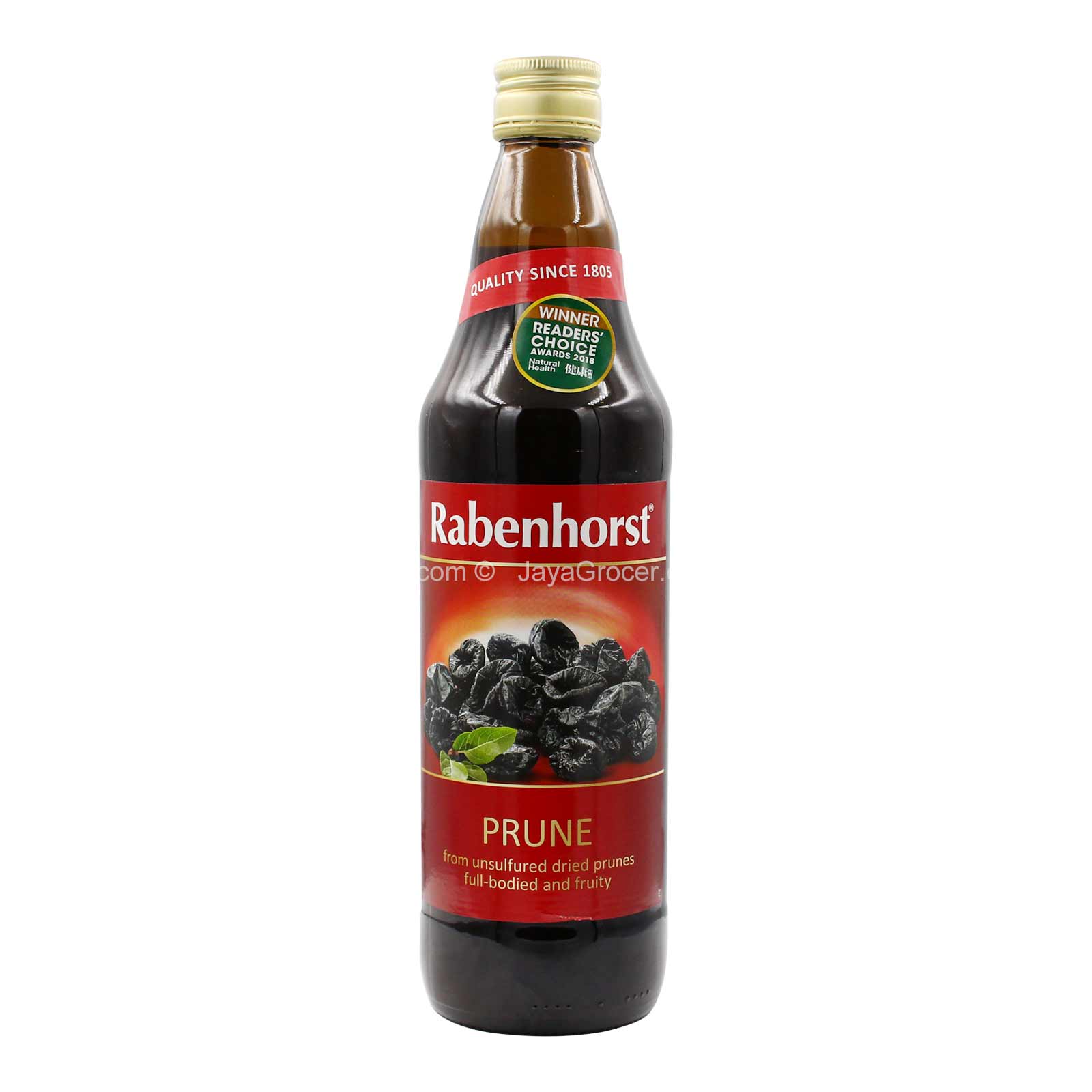 Rabenhorst Prune Fruit Drink 750ml