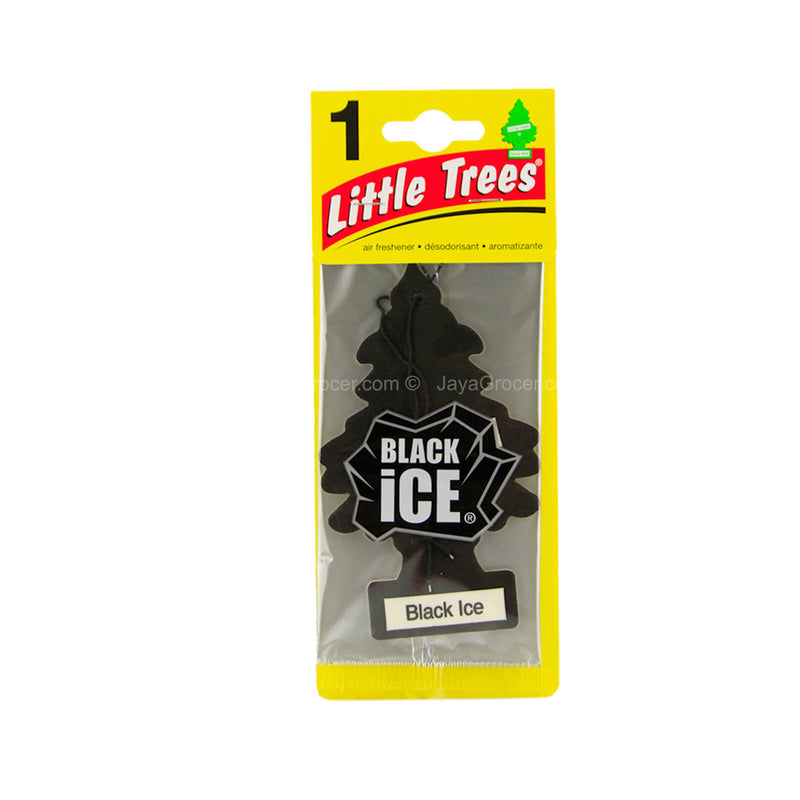 Little Trees Black Ice Air Freshener 4pcs