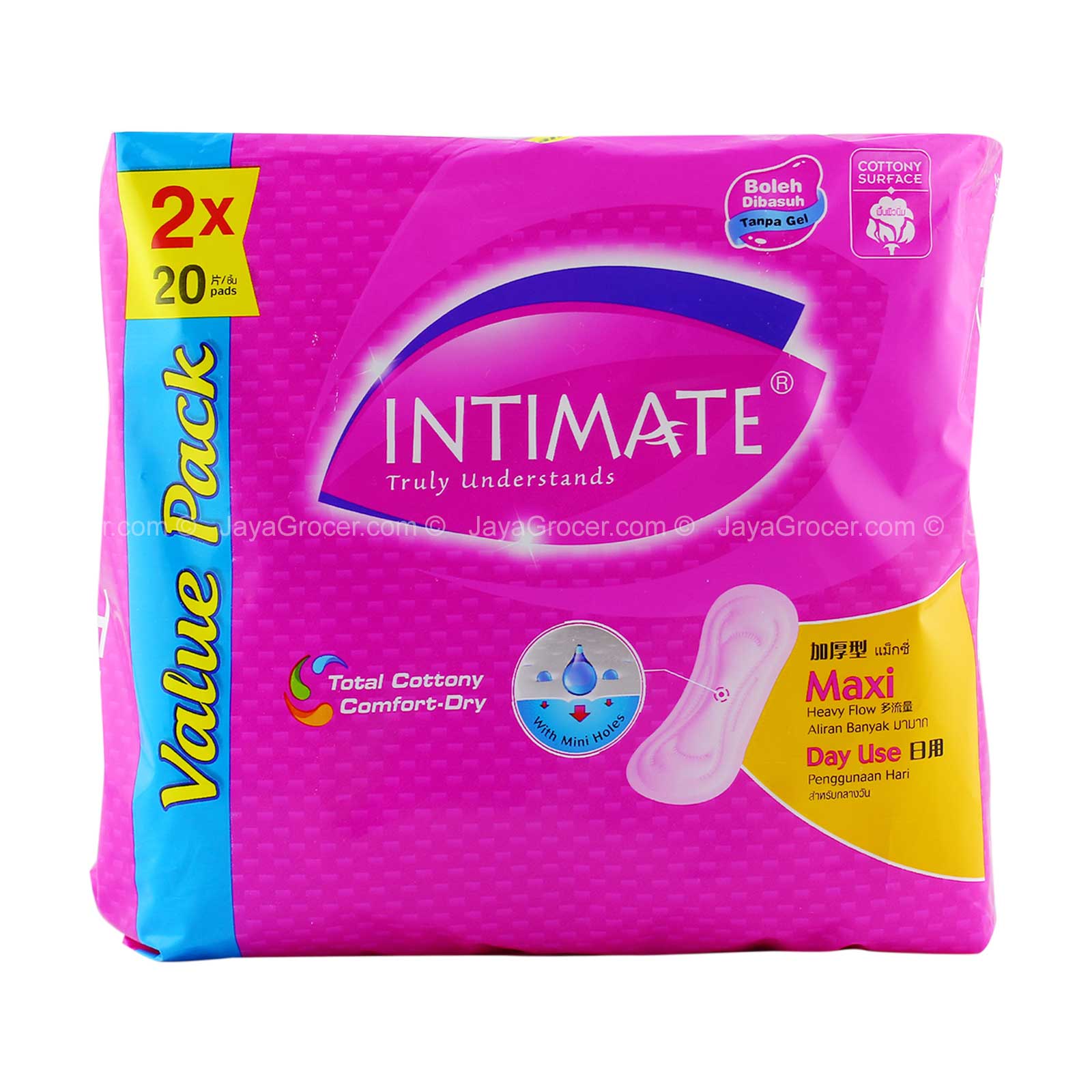 Intimate Day Use Maxi Non Wing Pad 230mm x 40