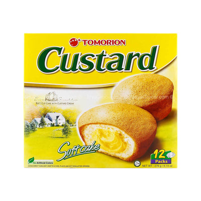 Tomorion Custard Filling Soft Cake 12pack 276g