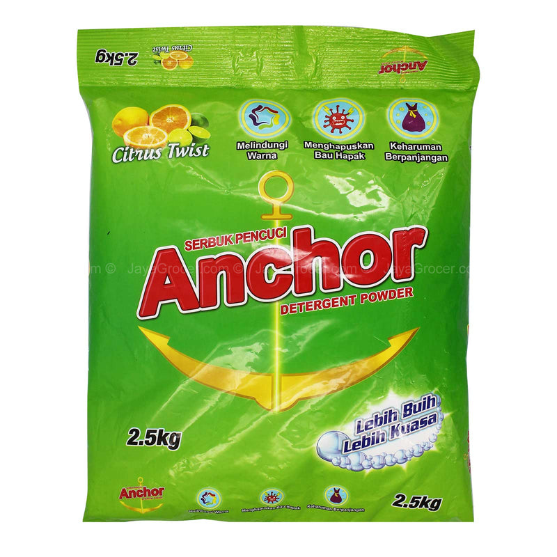 Anchor Detergent Powder Citrus Twist 2kg