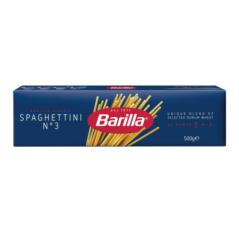 Barilla Spaghettini Pasta No. 3 500g