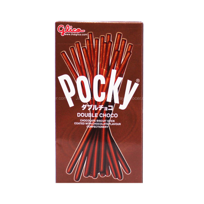 Glico Pocky Double Chocolate Flavour Biscuit Stick 39g