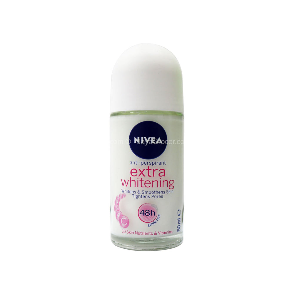 Nivea Extra Whitening Roll-On Deodorant 50ml