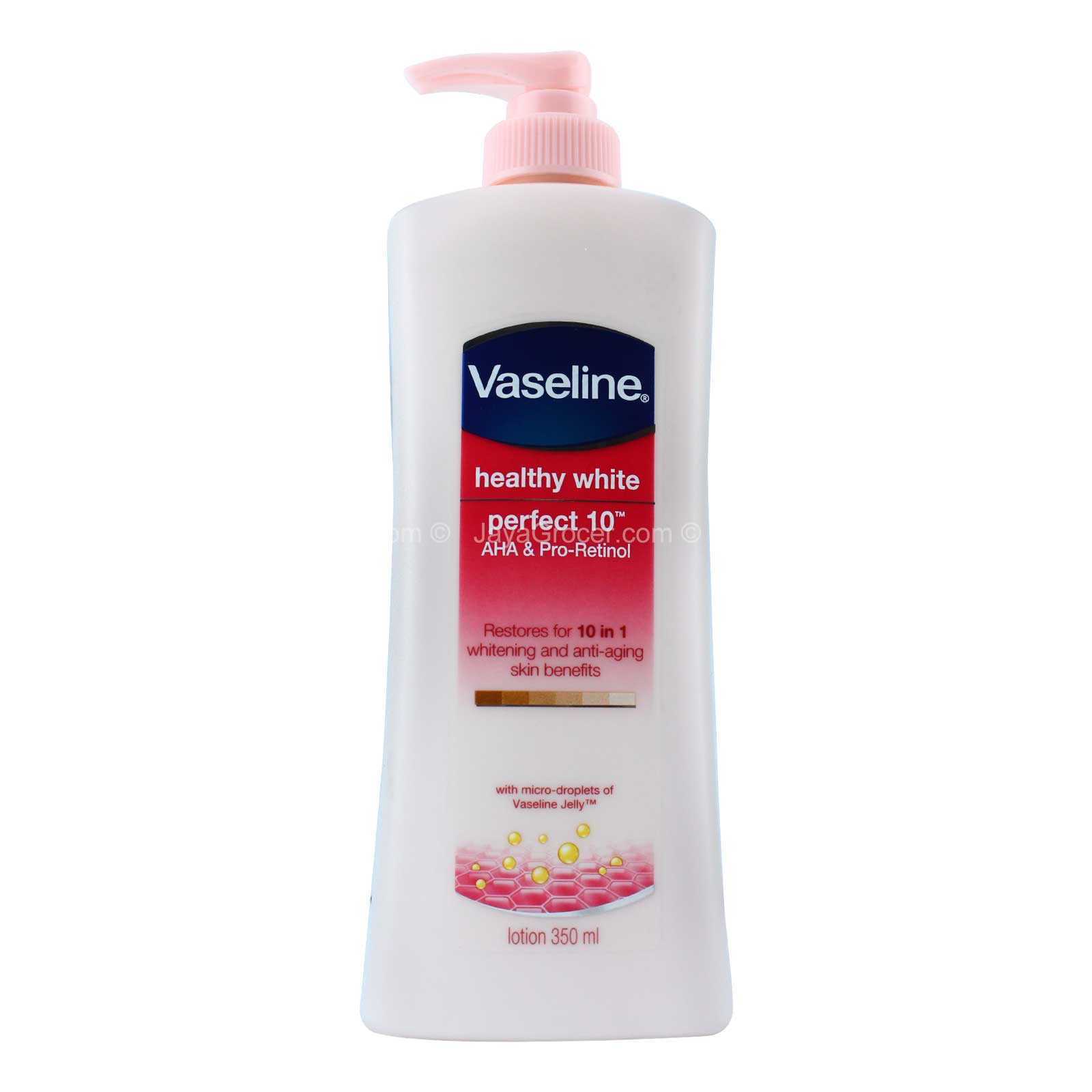 Vaseline Healthy White Perfect 10 Lotion 350ml