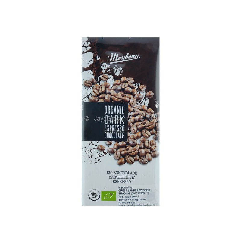 Meybona Organic Dark Espresso Chocolate 100g
