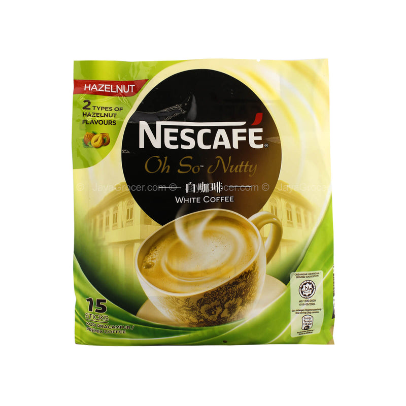 Nescafe White Coffee Hazelnut 36g x 15