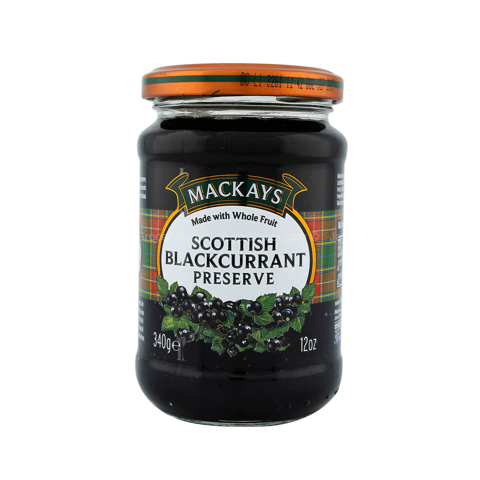 Mackays Scottish Blackcurrant Preserve 340g