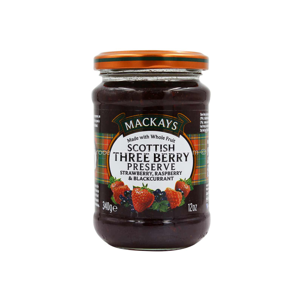 Mackys Scottish 3 Berry Preserve 340g