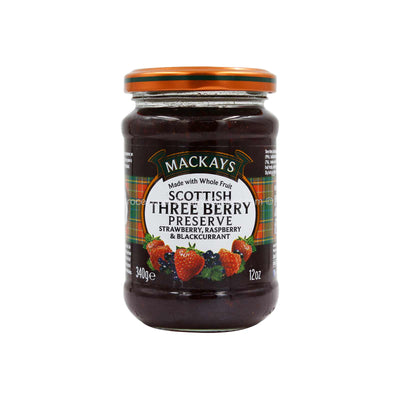 Mackys Scottish 3 Berry Preserve 340g